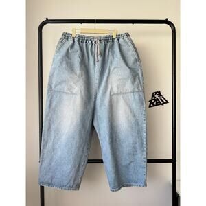 Yoko Sakamoto Low Rise Wide 5 Pocket Denim Pants Jeans